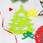 Ёлочная игрушка из фетра «Ёлочка с колокольчиками», своими руками - Фото 2