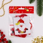 Ёлочная игрушка из фетра «Дедушка мороз красный нос», своими руками - Фото 4