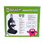 УЦЕНКА Набор для изучения микромира «Микроскоп + калейдоскоп», 14 предметов, световые эффекты, работает от батареек - Фото 4