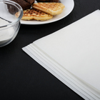 Бумага для выпечки силиконизированная Gurmanoff, 38×42 см, пергамент набор 5 листов, белая - Фото 2