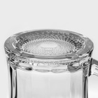 Пивная кружка «Ладья», 500 мл, стекло, прозрачная - Фото 5