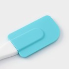 Лопатка кухонная Доляна «Профи», 23 см, голубая - Фото 3