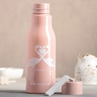 Бутылка для воды пластиковая «Фламинго», 450 мл, цвет МИКС - Фото 3