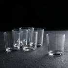 Набор стеклянных стаканов «Ода», 250 мл, 6 шт - фото 8362148