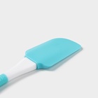 Лопатка кухонная Доляна «Профи», 24 см, голубая - Фото 3