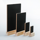Тейбл-тент А5, меловая табличка на деревянной подставке, цвет чёрный, ПВХ - Фото 2