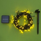 УЦЕНКА НИТЬ ECO. IP44, 12 м, Н.Т. LED-100-1.2V(SOLAR), 2 режима, ЖЕЛТЫЙ - Фото 4