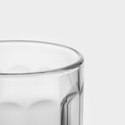 Пивная кружка «Ладья», 330 мл, стекло, прозрачная - Фото 3