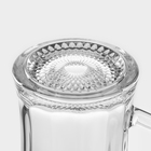 Пивная кружка «Ладья», 330 мл, стекло, прозрачная - Фото 5