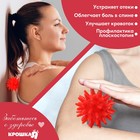 Мяч массажный Крошка Я, ø5 см, от 6 мес., красный - Фото 4