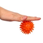Мяч массажный ø6 см., цвет оранжевый, Крошка Я - Фото 8
