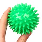 Мяч массажный ø7 см., цвет зеленый, Крошка Я - Фото 7