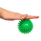 Мяч массажный ø7 см., цвет зеленый, Крошка Я - фото 8586428