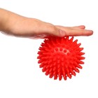 Мяч массажный, ø9 см, от 6 мес., красный - Фото 8