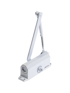 УЦЕНКА Доводчик дверной ТУНДРА d=60WW, до 60 кг, белый - Фото 2