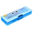 Пенал школьный пластиковый "Эмоция", голубой - Фото 4