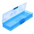 Пенал школьный пластиковый "Эмоция", голубой - Фото 5