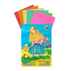 Картон цветной двусторонний А3, 6 листов, 6 цветов "Страна чудес. Фламинго", мелованный - Фото 1