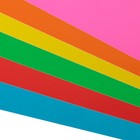 Картон цветной двусторонний А3, 6 листов, 6 цветов "Страна чудес. Фламинго", мелованный - Фото 3