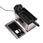 Фритюрница Centek CT-1431, 1800 Вт, 3.5 л, серебристая - Фото 4