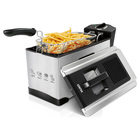 Фритюрница Centek CT-1431, 1800 Вт, 3.5 л, серебристая - Фото 2