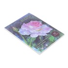 Планшет для акварели с тиснением "лён" А5, 20 листов "Розовый сад", блок 200 г/м², цвет палевый - Фото 2