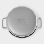 Кастрюля Катунь «Общепит», 8 л, d=30 см, h=12 см, капсульное дно, индукция, нержавеющая сталь - Фото 4