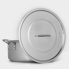 Кастрюля Катунь «Общепит», 16 л, d=40 см, h=15 см, капсульное дно, индукция, нержавеющая сталь - Фото 3