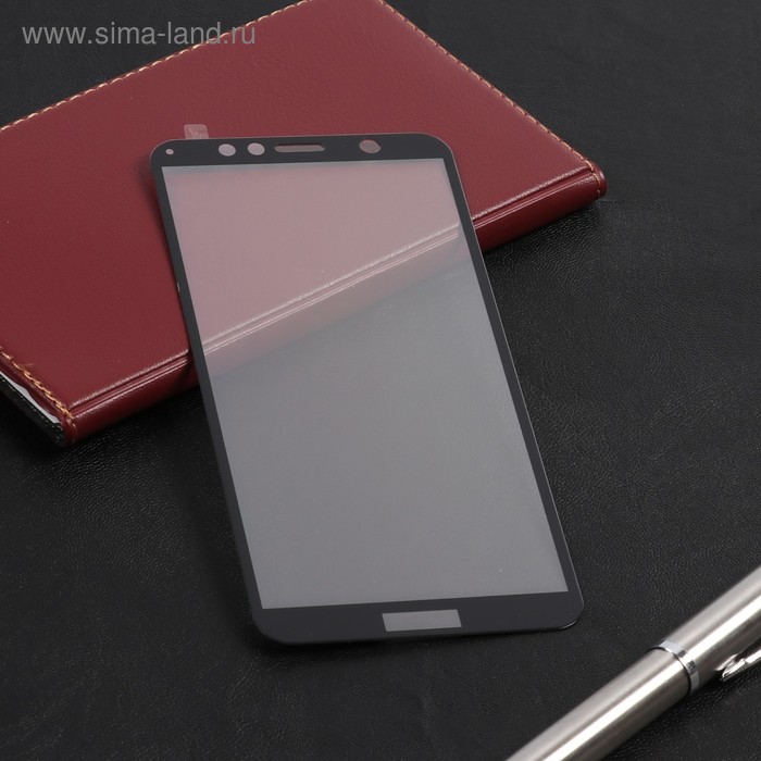 Защитное стекло Mobius для Huawei Honor 7A Pro/Y6 2018 3D Full Cover, черное - Фото 1