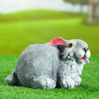 Садовая фигура "Зайка маленький" 14х21 см - Фото 3