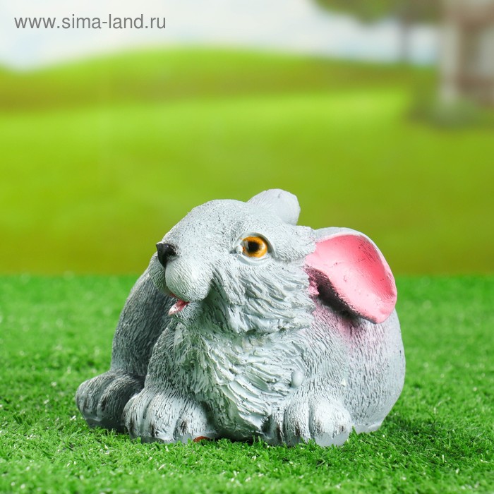 Садовая фигура "Зайка маленький" 14х21 см - Фото 1