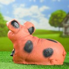 Садовая фигура "Свинья лежит на боку" 23см - Фото 3