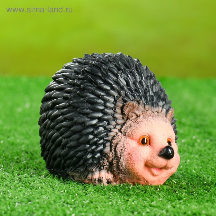 Садовая фигура "Ёжик круглый маленький" 10см - Фото 1