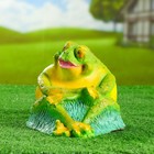 Садовая фигура "Лягушка-толстушка сидячая" - Фото 2