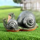 Садовая фигура "Улитка двойная" 15см - Фото 1