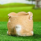 Фигурное кашпо "Заяц" 14 см - Фото 3