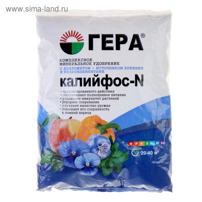 Минеральное удобрение «ГЕРА» Калийфос-N, 0.9 кг - Фото 1