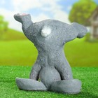 Садовая фигура "Заяц на голове" - Фото 3