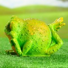 Садовая фигура "Лягушка-толстушка" 19х15х13см - Фото 3