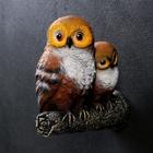 Подвесной декор "Две совы на ветке" - Фото 1