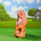 Садовая фигура "Сурикаты на бревне" 30см - Фото 9