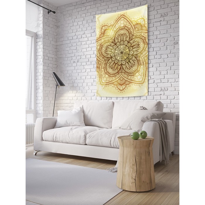 Декоративное панно с фотопечатью «Цветок тепла», вертикальное, размер 100х150 см - Фото 1