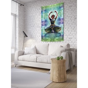 Декоративное панно с фотопечатью «Яркая медитация», вертикальное, размер 100х150 см