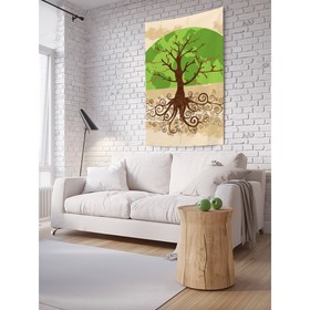 Декоративное панно с фотопечатью «Планета дерева», вертикальное, размер 100х150 см