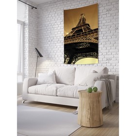 Декоративное панно с фотопечатью «Подножье Эйфелевой башни», вертикальное, размер 150х200 см