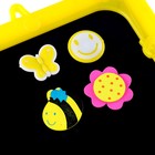 Доска магнитная двухсторонняя, под маркер и мел на подставках (мел, маркер, магниты), МИКС - Фото 12