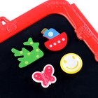 Доска магнитная двухсторонняя, под маркер и мел на подставках (мел, маркер, магниты), МИКС - Фото 13