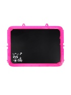 Доска магнитная двухсторонняя, под маркер и мел на подставках (мел,маркер,магниты)   МИКС - фото 809465940