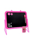 Доска магнитная двухсторонняя, под маркер и мел на подставках (мел,маркер,магниты)   МИКС - фото 809465943