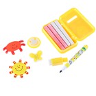 Доска магнитная двухсторонняя, под маркер и мел на подставках (мел, маркер, магниты), МИКС - Фото 3